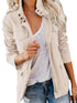 Leichte Damen Parka Jacke | Boyfriend Cut mit Stehkragen